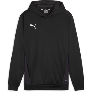 PUMA Men’s Teamgoal Training Hoodie(Puma Black-puma White-flat Dark Grey)