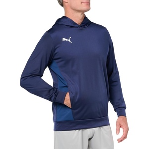 PUMA Men’s Teamgoal Training Hoodie(Puma Navy-puma White-persian Blue)