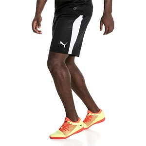 PUMA Mens Teamliga Shorts Casual Bottoms Casual Drawstring(Black/White)