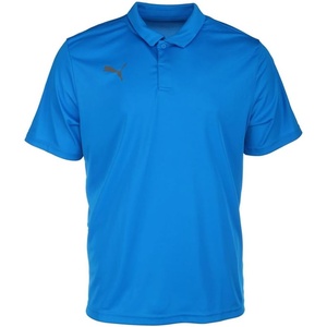 PUMA Mens Teamliga Sideline Shirt Casual Casual – Blue(Electric Blue Lemonade/White)