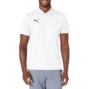 PUMA Mens Teamliga Sideline Shirt Casual Casual – Blue(White/Black)