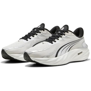 PUMA Mens Velocity Nitro 4 Running Sneakers Shoes(White/Black)