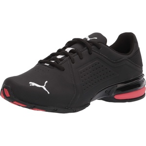 PUMA Mens Viz Runner Running Sneakers Shoes(Wide-puma White-puma Black)