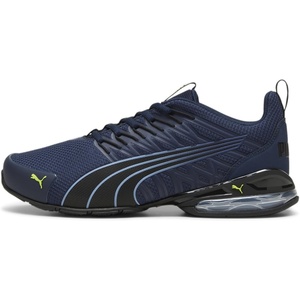 PUMA Men’s Voltaic Evo Cross Trainers(Club Navy-puma Black-electric Lime)