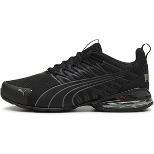 PUMA Men’s Voltaic Evo Cross Trainers(Puma Black-stormy Slate-for All Time Red)