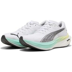 PUMA Womens Deviate Nitro 3 Running Sneakers Shoes(Puma White/Mint Melt)