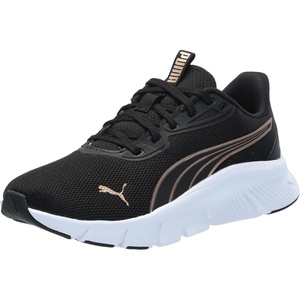PUMA Womens Flexfocus Lite Modern Running Sneakers Shoes – Black(Black-gold)