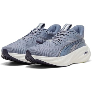 PUMA Womens Magnify Nitro 3 Running Sneakers Shoes(Gray Sky-deep Plum-vibrant Silver)