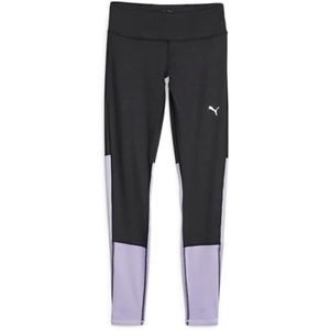 PUMA Womens Run Favorite Athletic Leggings Running – Brown(Puma Black-vivid Violet)