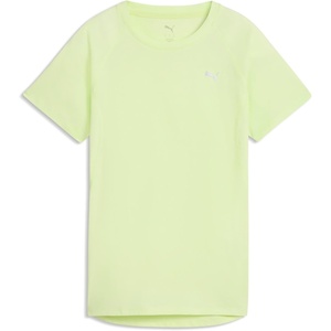 PUMA Womens Run Favorites Velocity Crew Neck Short Sleeve Athletic Running Casual Tops – Green(Apple Spritz)
