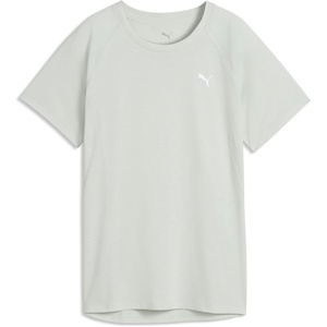 PUMA Womens Run Favorites Velocity Crew Neck Short Sleeve Athletic Running Casual Tops – Green(Créme De Mint)
