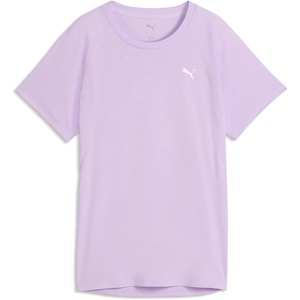 PUMA Womens Run Favorites Velocity Crew Neck Short Sleeve Athletic Running Casual Tops – Green(Light Lavender)