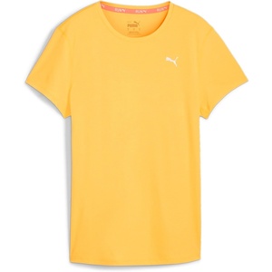 PUMA Womens Run Favorites Velocity Crew Neck Short Sleeve Athletic Running Casual Tops – Green(Sun Stream-q3 Aw24)