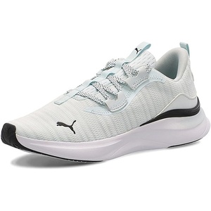 PUMA Womens Softride Harmony Lace Up Sneakers Shoes Casual – Black(Dew Drop/Puma Black/Puma White (04))