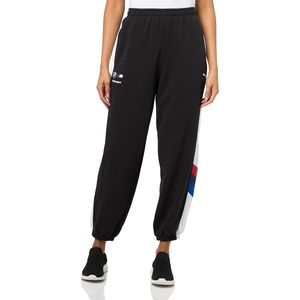 PUMA Women’s Standard BMW M Motorsport Sweat Pants, Black Cuffed Leg AH25