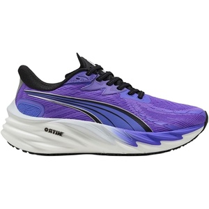 PUMA Womens Velocity Nitro 4 Running Sneakers Shoes(Dark Amethyst/Black)
