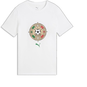Puma Junior Fanpack T-Shirt(Puma White-archive Green)