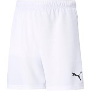 Puma Kids’ Teamrise 4″ Shorts(Puma White/Puma Black)