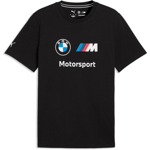 Puma Men’s BMW M Motorsport Essentials Logo T-Shirt(Puma Black)