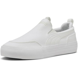 Puma Mens Court Classic Vulc Slip on Shoes(White)
