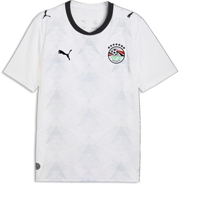 Puma Men’s Egypt FA Away Jersey Replica(Puma White-feather Gray)