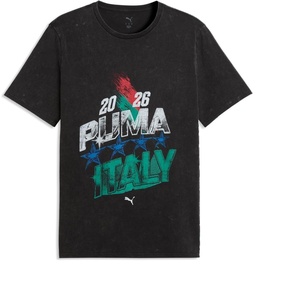 Puma Mens Fanpack 90s T-Shirt(Puma Black-sport Green)