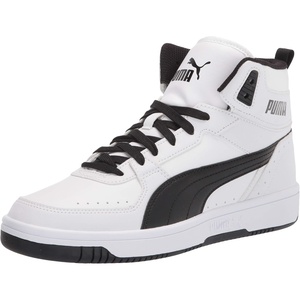 Puma Mens Puma Rebound Layup Nubuck(White/Black)