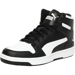 Puma Men’s Rebound Layup Mid Shoes(Black (Puma Black-puma White 01))