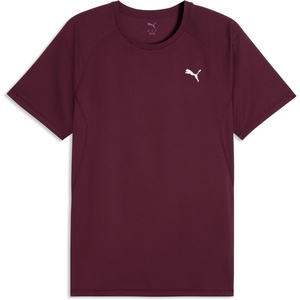 Puma Mens Run Favorite T-Shirt(Ruby Noir)