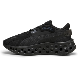 Puma Mens Softride Frequence Shoes(Black-flat Dark Gray)