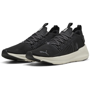 Puma Mens Softride Symmetry Fuzion Running Shoes(25 Autumn/Winter Color Puma Black Dusky Gray Vapor Gray (10))