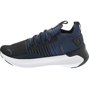 Puma Mens Softride Symmetry Fuzion Running Shoes(Puma Black Club Navy Puma White)