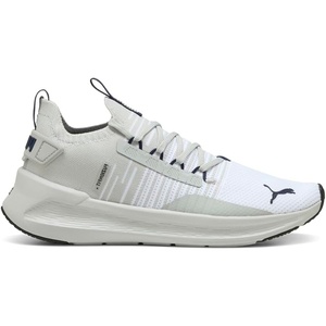 Puma Mens Softride Symmetry Fuzion Running Shoes(White-cool Light Gray-navy Ah25)