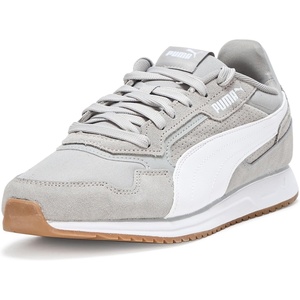 Puma Mens St Miler Sneaker(Gray Echo-puma White-gum)