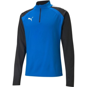 Puma Mens Teamliga 1/4 Zip Top(Electric Blue Lemona)