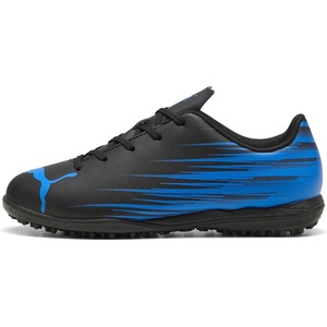 Puma Unisex-Child Attacanto Turf Training Soccer Cleats(Black-ultra Blue Ah25)