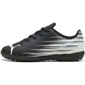 Puma Unisex-Child Attacanto Turf Training Soccer Cleats(Black-white Ah25)