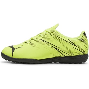 Puma Unisex-Child Attacanto Turf Training Soccer Cleats(Puma Electric Lime – Puma Black)