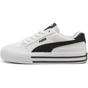 Puma Unisex-Child Court Classic Vulc Shoes(White)