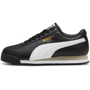 Puma Unisex-Child Roma(Black/White)