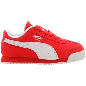 Puma Unisex-Child Roma(For All Time Red-puma White)
