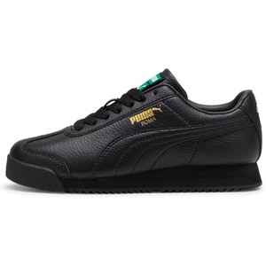 Puma Unisex-Child Roma(Puma Black)