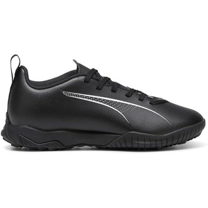 Puma Unisex-Child Ultra Play Turf Training Soccer Cleats(Black/White)