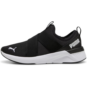 Puma Womens Softride Harli Slip on Training Shoes(Puma Black-puma Black-puma White)