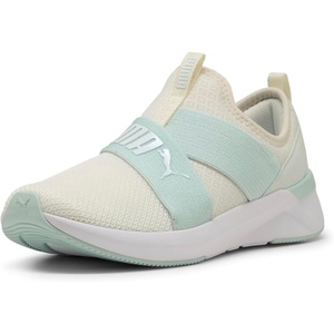 Puma Womens Softride Harli Slip on Training Shoes(Warm White-peaceful Blue)
