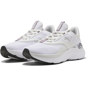 Puma Womens Softride Mayve(Feather Gray Puma Black Lilac Crush Plum Jam)