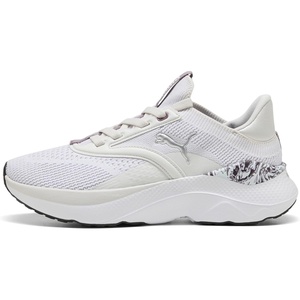 Puma Womens Softride Mayve(Feather Gray-black-lilac Crush-plum Jam Ah25)