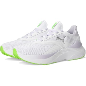 Puma Womens Softride Mayve(Puma White/Lilac Frost/Green Glare)