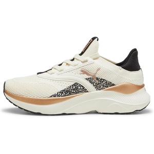 Puma Womens Softride Mayve(Warm White-gold-black)