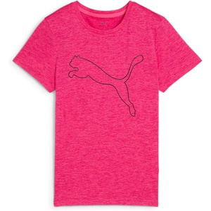 Puma Womens Train All Day Essential Logo T-Shirt(Pink)